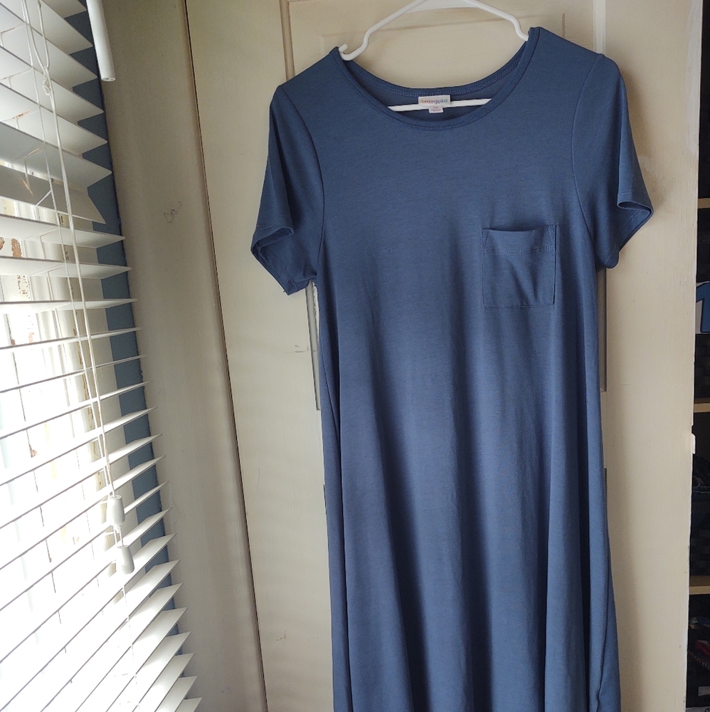 Periwinkle blue Lularoe Carly xs